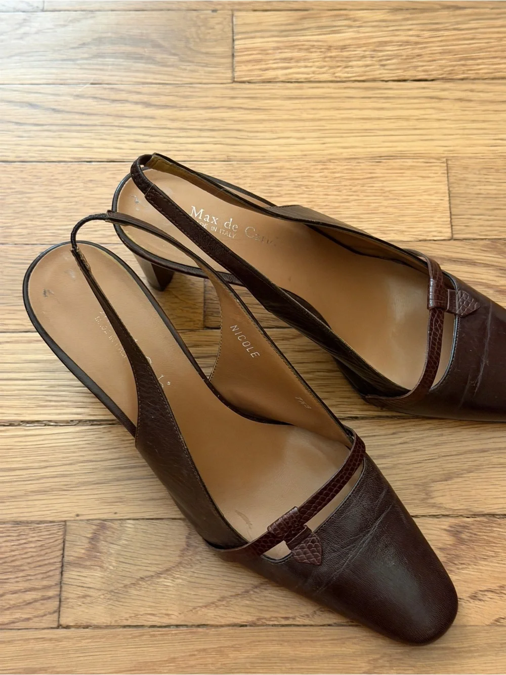 Max de Carlo vintage brown